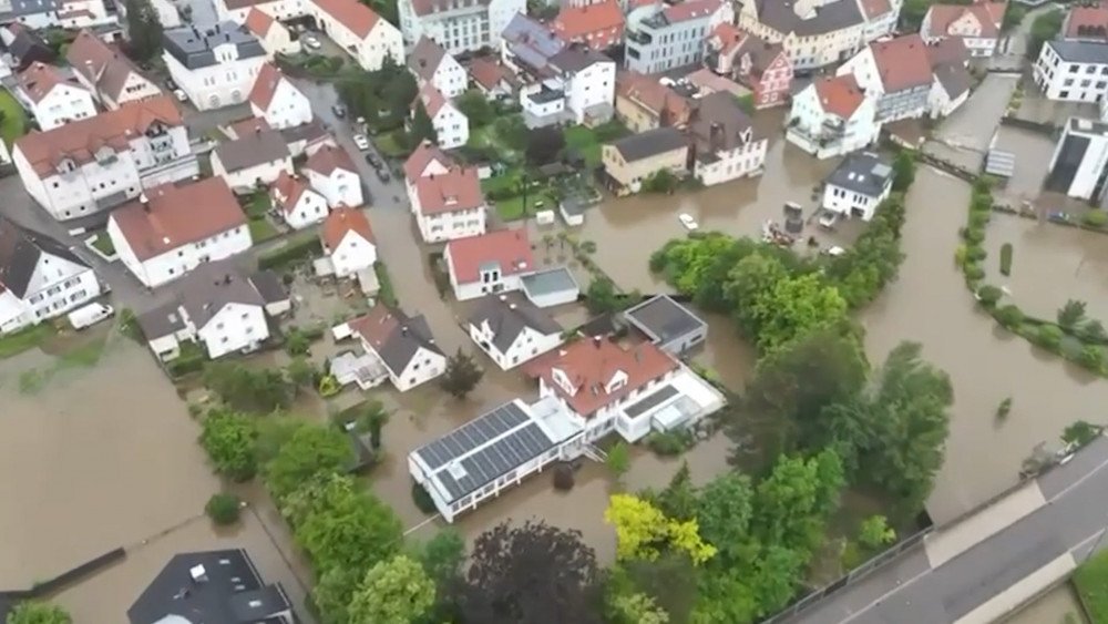 Inundaciones en Alemania, inundaciones en Baviera, lluvias anormales en Alemania