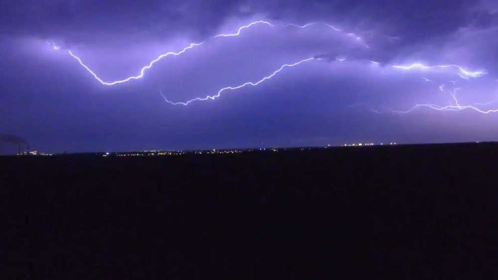 Lightning, thunderstorm, lightning strike