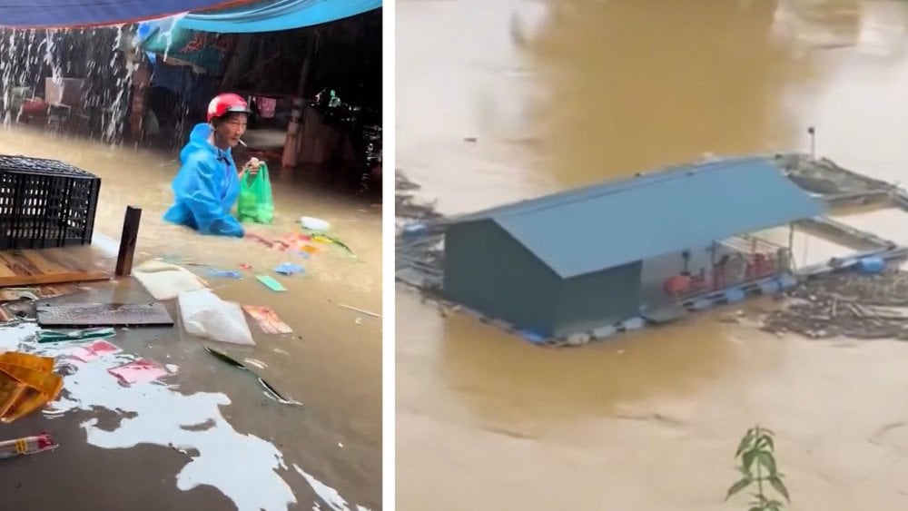 Flood in Vietnam, tourists stranded in Vietnam