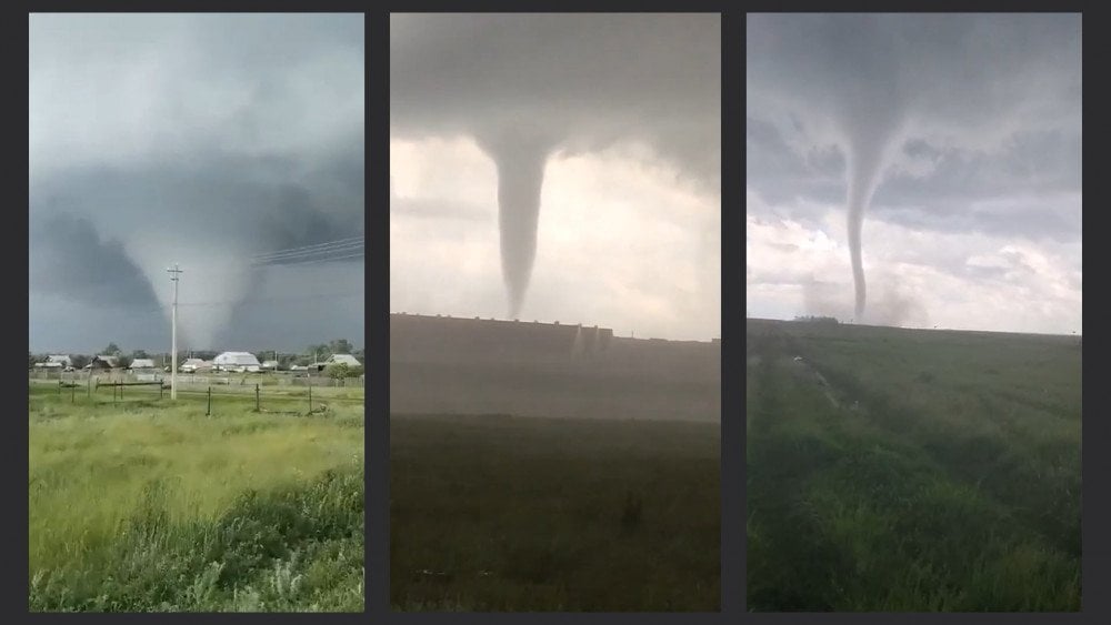 tornadă în regiunea Chelyabinsk, tornadă în Rusia, tornadă în Bashkiria