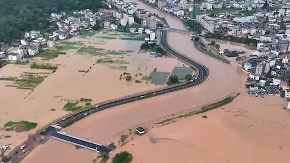 Inundaciones en Guangdong, inundaciones en China, tormentas en China, Clima en China