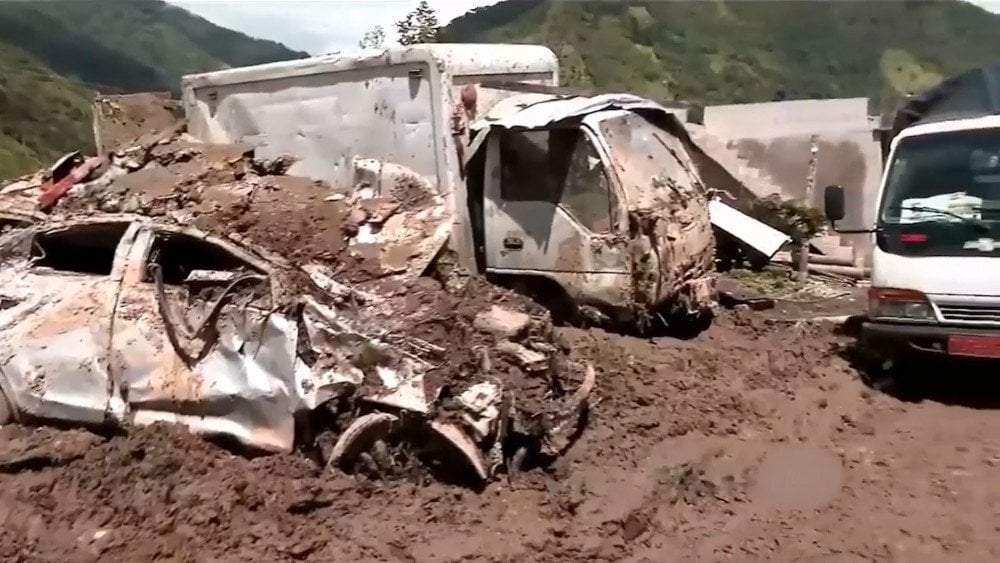 sesuvy půdy v Ekvádoru, záplavy v Ekvádoru, bouře v Ekvádoru