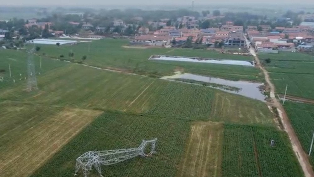 nelaimės žala Kinijoje, tornadas Kinijoje, tornadas Šandonge