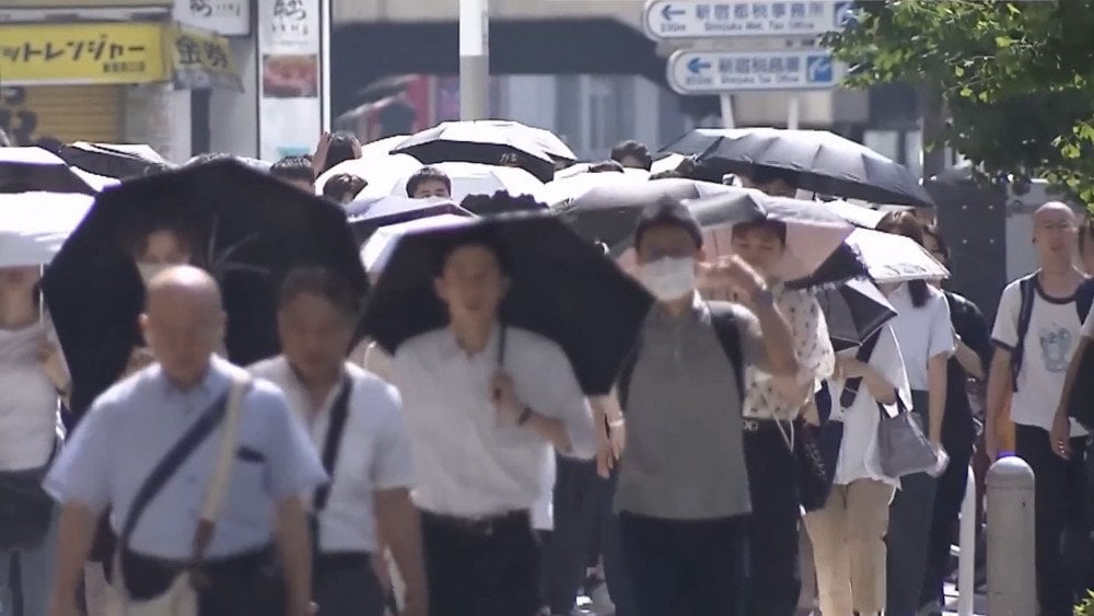 Ola de calor récord en Japón, récords de temperatura en Japón, ola de calor en Japón