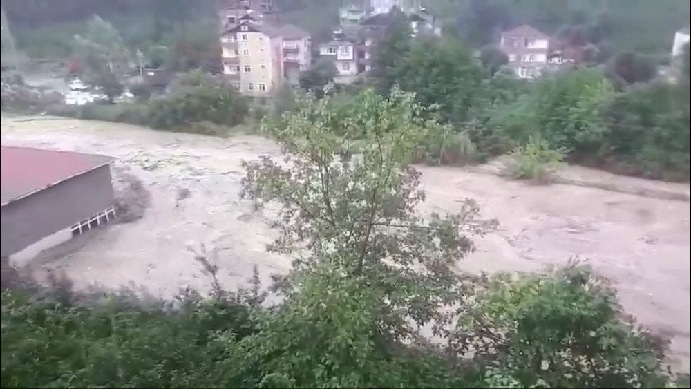 flood in Turkey, rains in Turkey, flood in Ordu Province, weather in Turkey