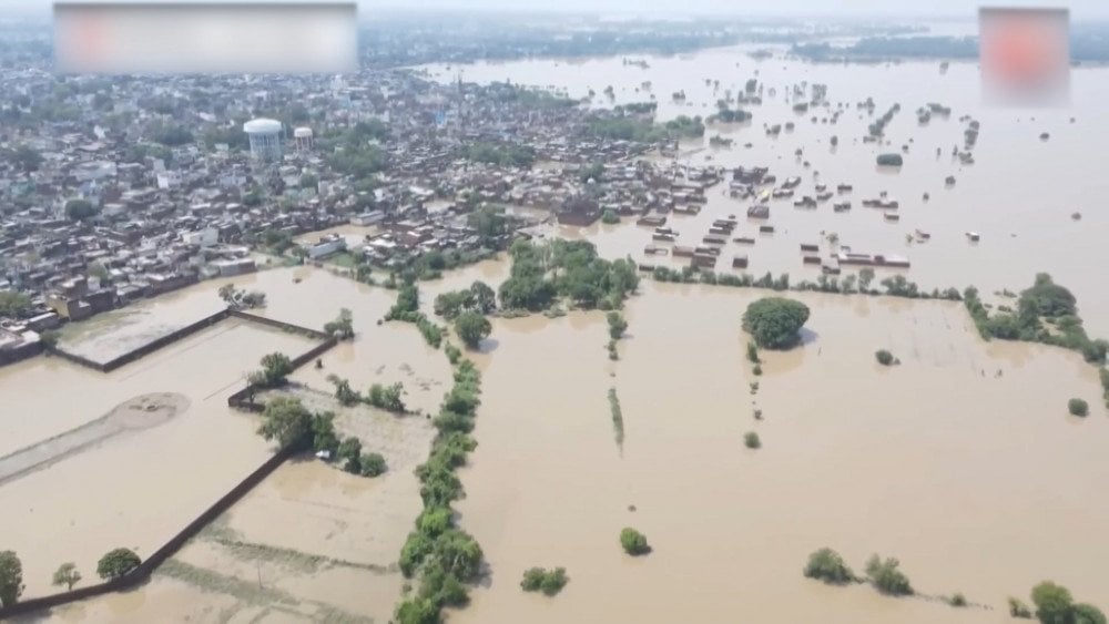 Inundações na Índia, inundações no Uttar Pradesh, vítimas mortais das inundações na Índia