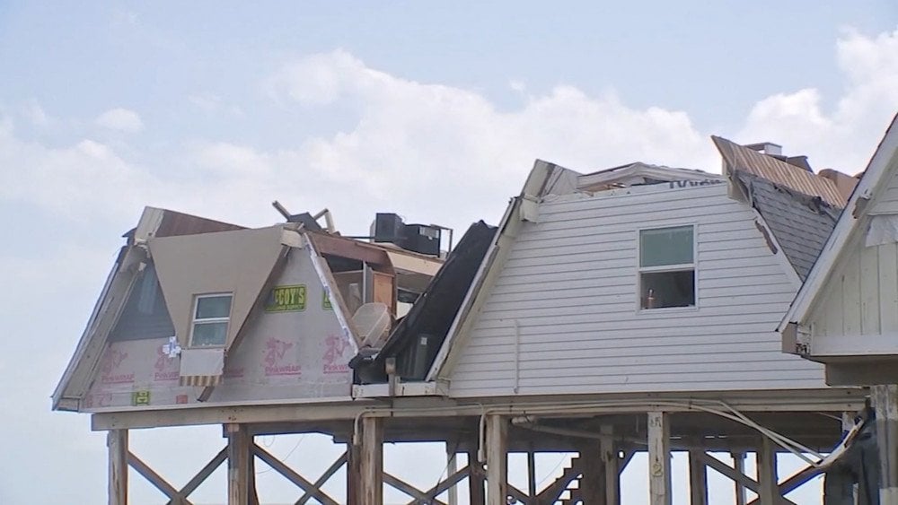 Hurricane Beryl, hurricane damage in the USA, Hurricane Beryl Texas