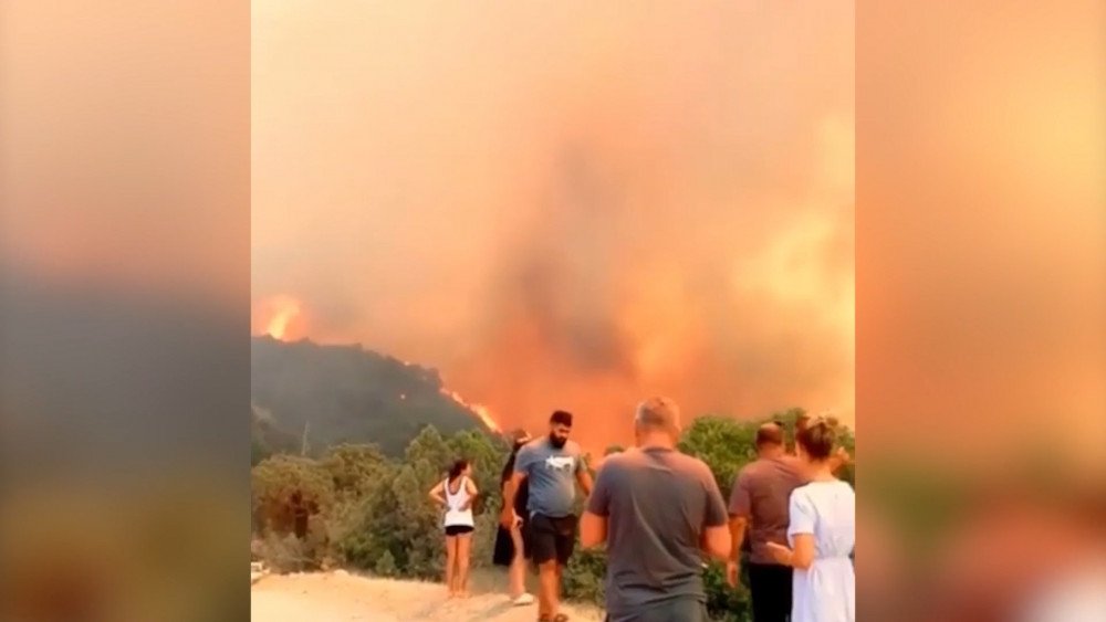 Brand nær Novorossiysk, brand i Krasnodar Krai, brand i Utrish naturreservat, brand i det sydlige Rusland, feriesteder nær Novorossiysk, feriesteder i det sydlige Rusland, ferie i det sydlige Rusland, naturreservat i det sydlige Rusland