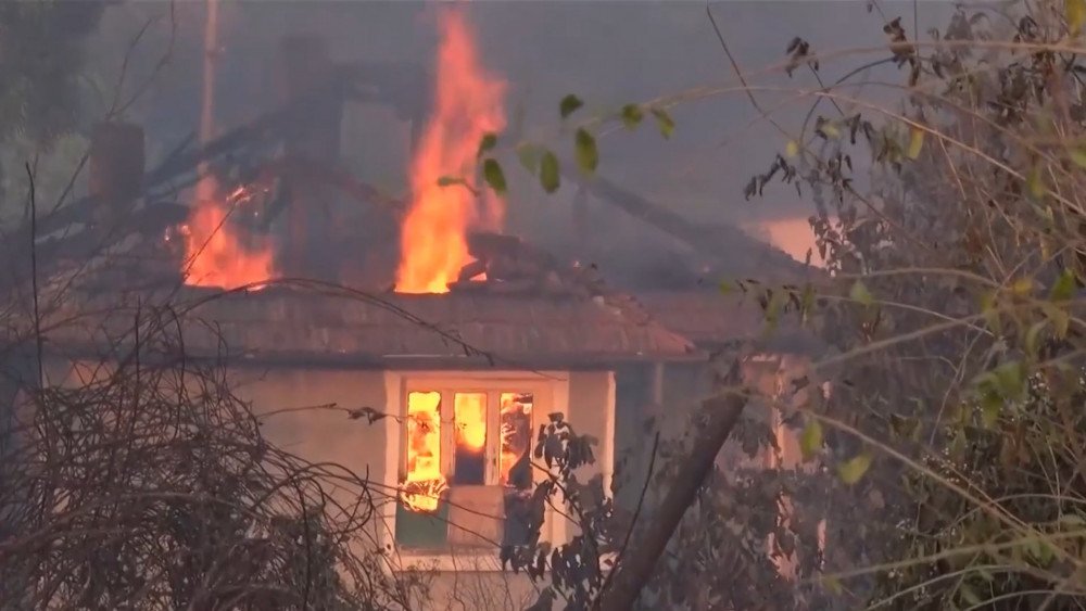 Incendios en Bulgaria, calor en Bulgaria, temperaturas anómalas en Bulgaria, incendios en Svilengrad