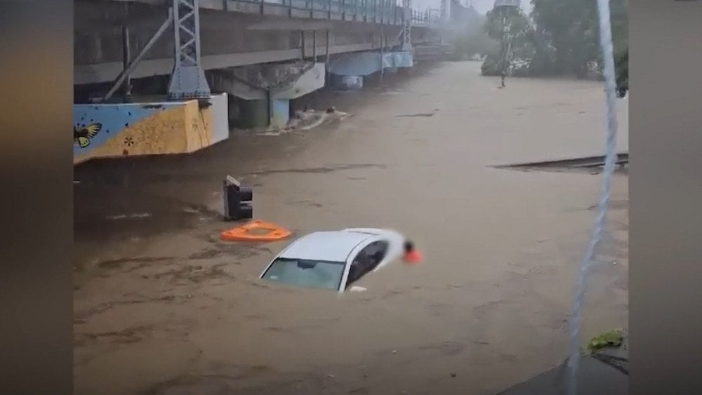 oversvømmelser i Sydkorea, kraftig regn i Sydkorea, Seoul ramt af unormalt regnvejr