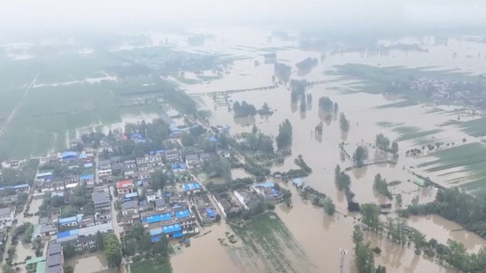 Inundações na China, chuvas anormais na China, recorde de precipitação na China