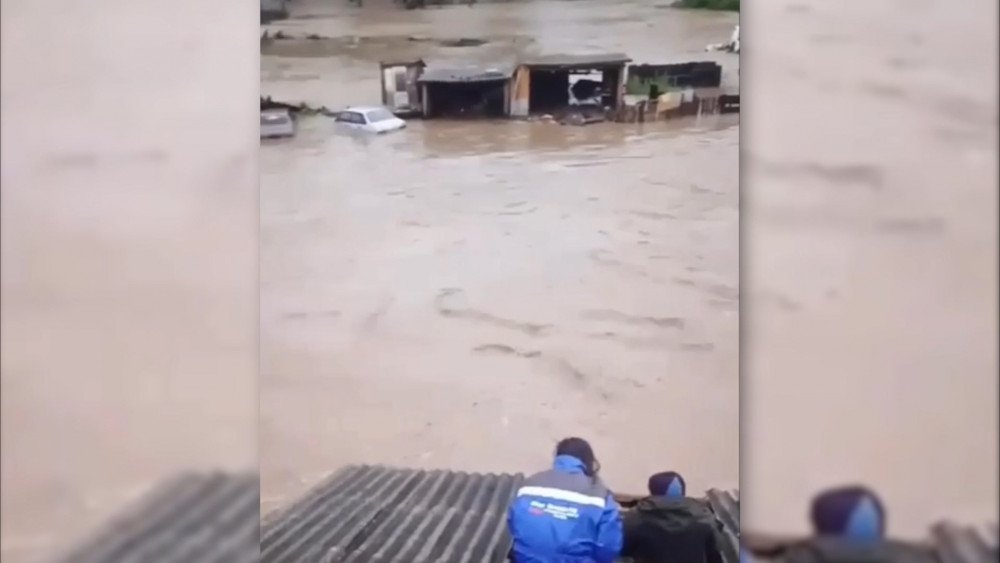 Inondation à Tcheliabinsk, inondation dans la région de Tcheliabinsk, cyclone caspien, inondation dans le Sud de l'Oural