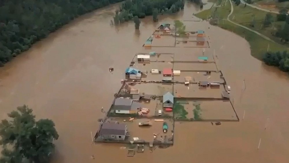 flood in Bashkortostan, Shulgan-Tash nature reserve, Iremel nature park