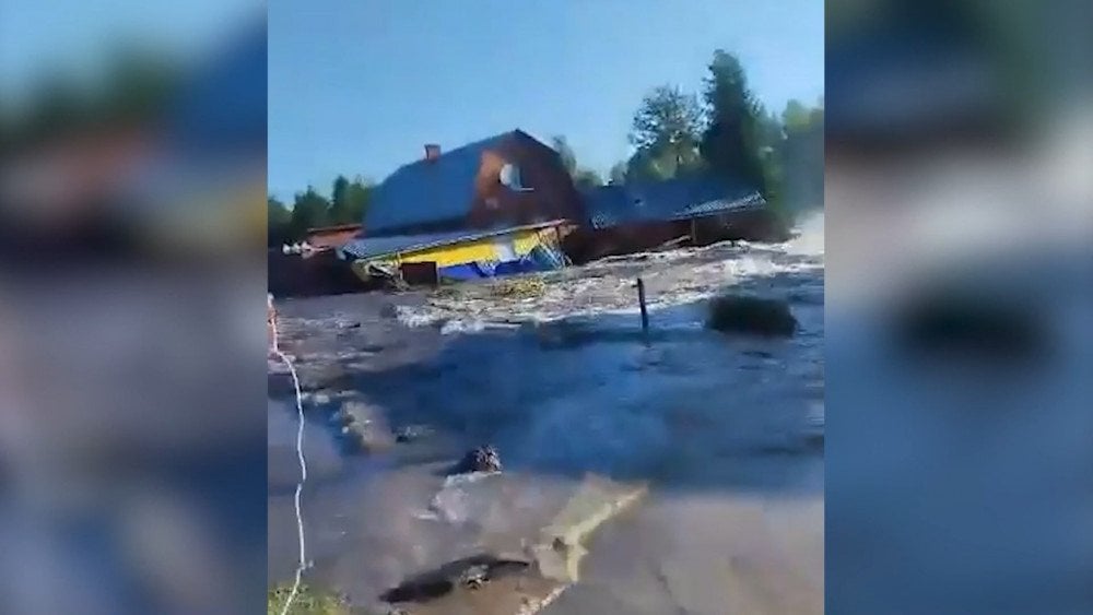 inundații în Karelia, Canalul Mării Albe, accident pe Canalul Mării Albe, navigație pe Canalul Mării Albe, rupere baraj pe Canalul Mării Albe, rupere baraj în Karelia