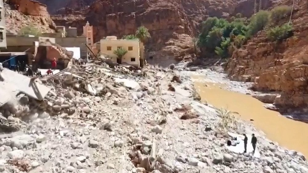 flood in Morocco, abnormal rains in Morocco, casualties in Morocco