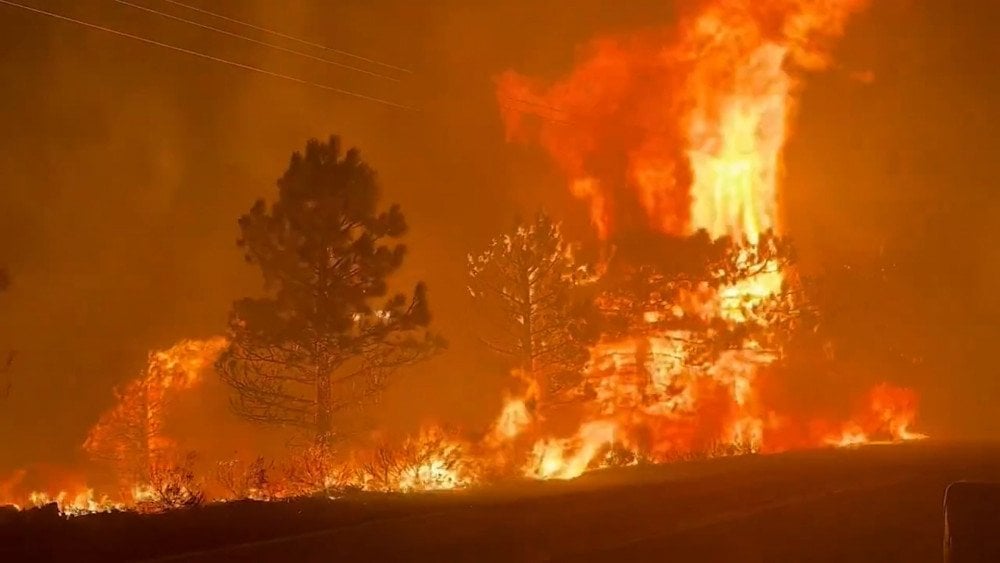 incendios forestales en los EE.UU., los incendios forestales en California, California está ardiendo, los incendios en California