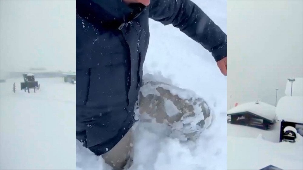 nieve en los Alpes, nevadas en los Alpes austriacos, tormenta Boris en Austria, catástrofe natural en Austria