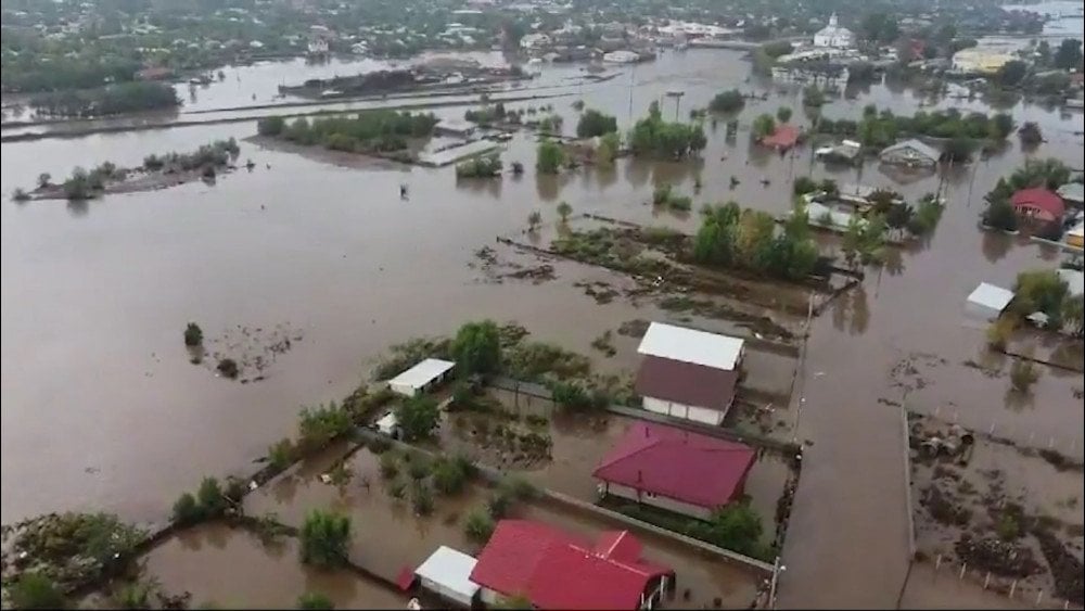 flood in Romania, flood in Galați, Storm Boris in Romania, Black Hawk helicopter