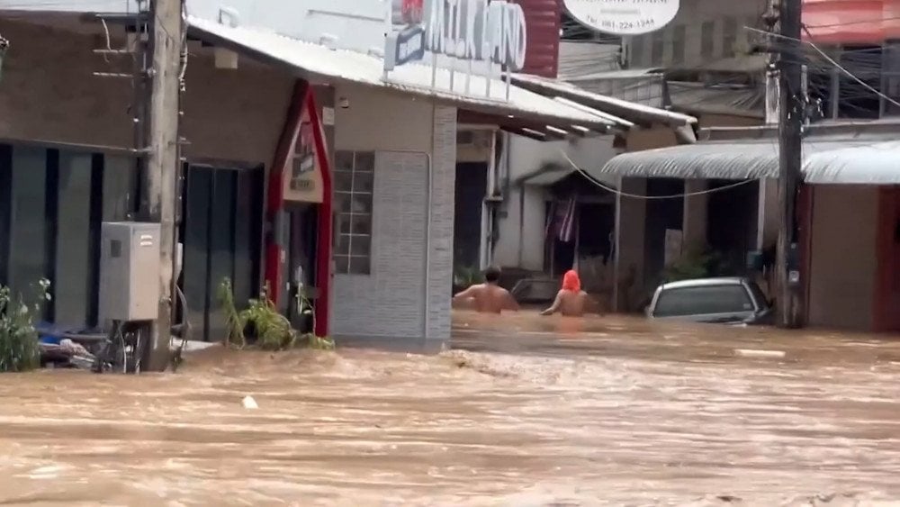 flood Thailand, Typhoon Yagi Thailand, natural disaster Thailand