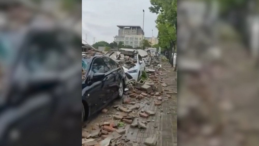 тайфун, Бебинка в Китай, Тайфун Бебинка Шанхай, природно бедствие в Шанхай, най-силен тайфун в Шанхай