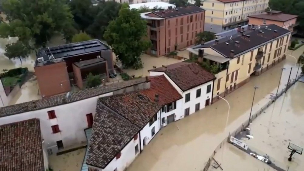 Flood in Italy, flood in Emilia-Romagna, flood in Ravenna, Storm Boris in Italy