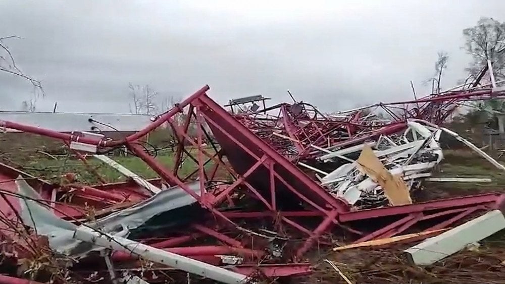 tornádo v Berezino, tornádo Klin, tornádo Moskevská oblast. bouře Moskevská oblast