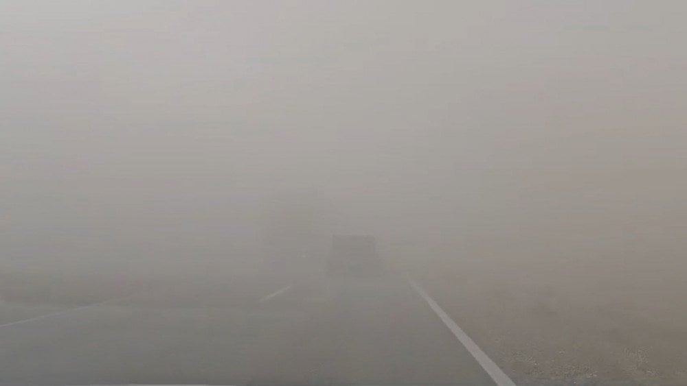 Dust storm in southern Russia, Stormy weather in southern Russia, Dust storm in Rostov region, Dust storm in Kalmykia, Dust storm in Stavropol, Dust storm in Astrakhan region, Dust storm in Dagestan, Dust storm in Volgograd region