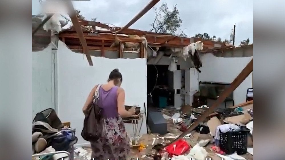 tornádo USA, tornádo na Floride, hurikán Milton, následky hurikánu Milton, obete hurikánu na Floride