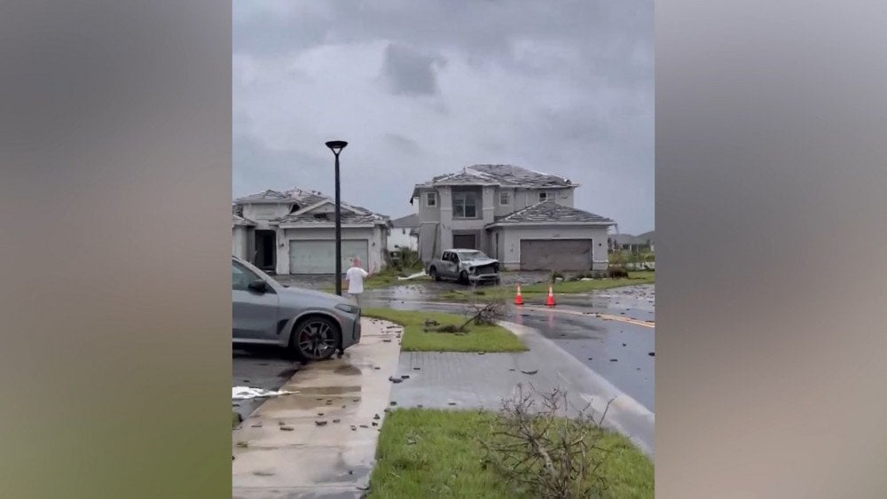 Hurricane Milton, aftermath of Hurricane Milton, hurricane USA, hurricane Florida