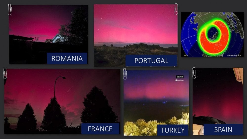 auroras, geomagnetic storms, solar flares