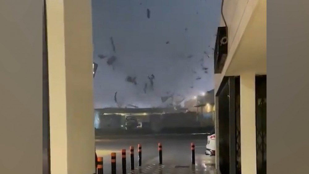 tornado España, tormenta en España, desastre en España