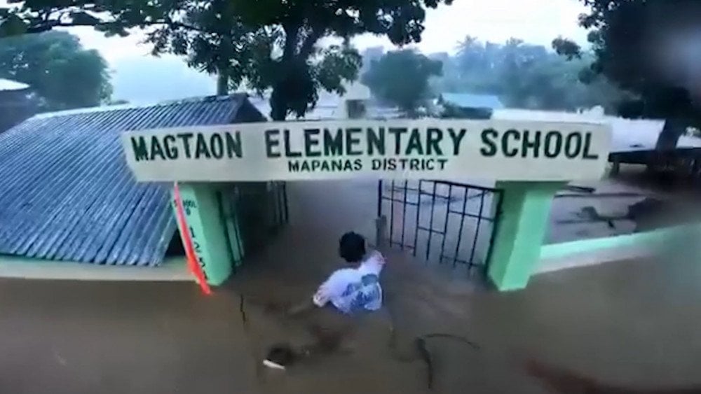 cyclone Trami, flood in the Philippines, cyclone Kristina Philippines