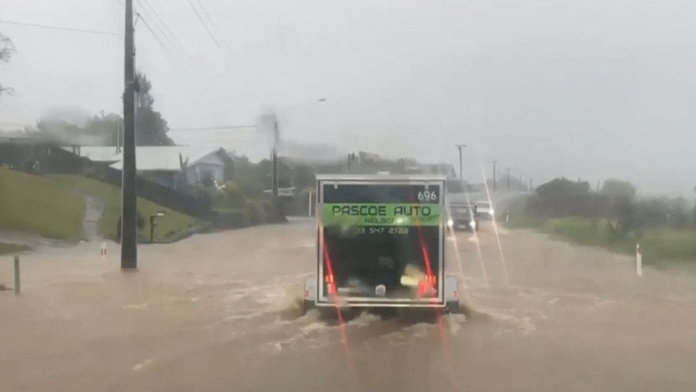 snijeg na Novom Zelandu, silna kiša Novi zeland