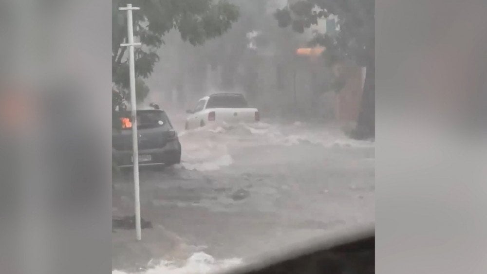 Forte chuva na Argentina, inundações na Argentina