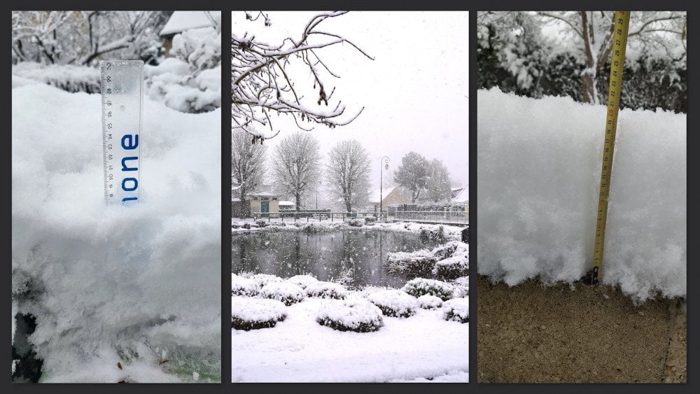 tormenta Caetano Francia, nevadas Francia, fuertes vientos Francia