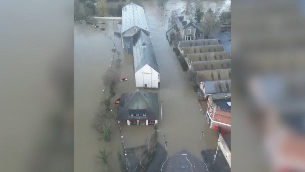 Inundaciones en el Reino Unido, tormenta Bert UK