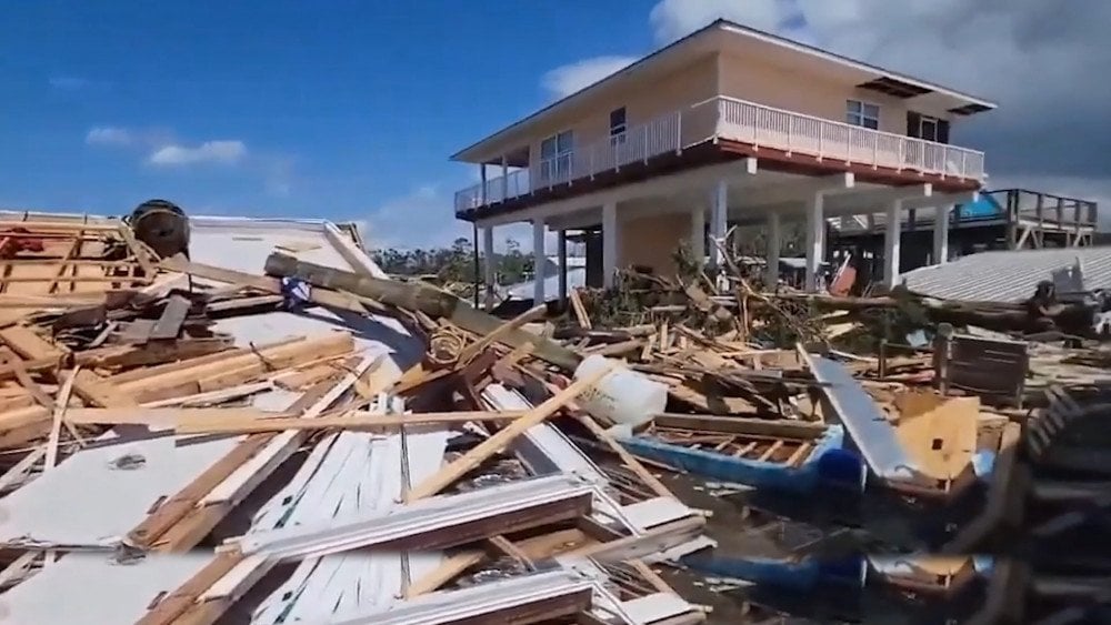 Hurricane Helene, North Carolina, USA