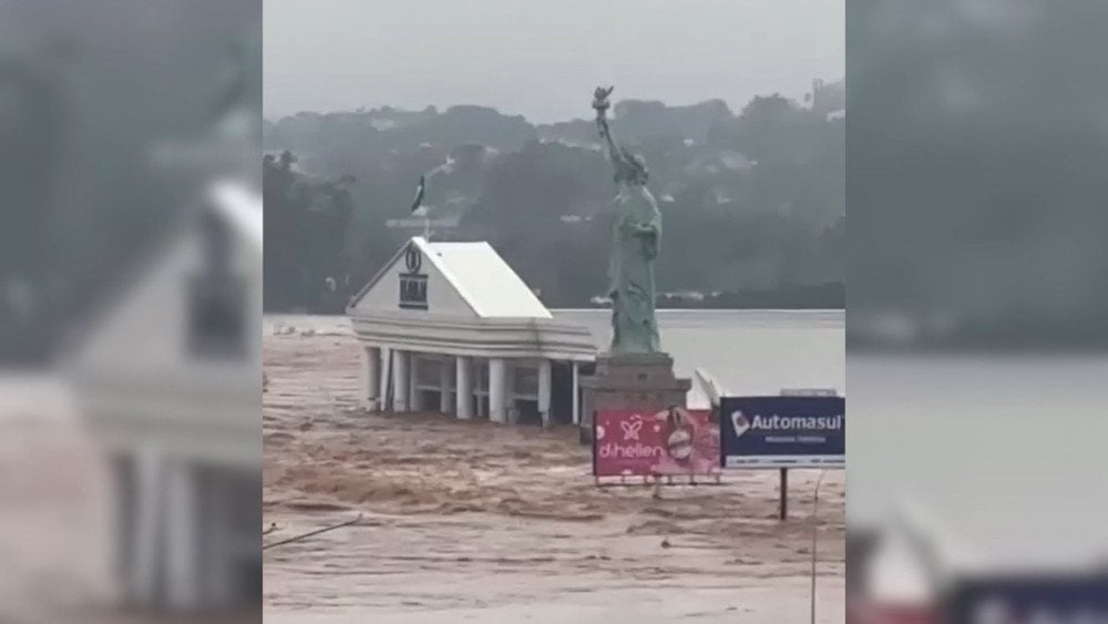 Abnormalne kiše u Brazilu, poplave u Brazilu, pljusak u Brazilu