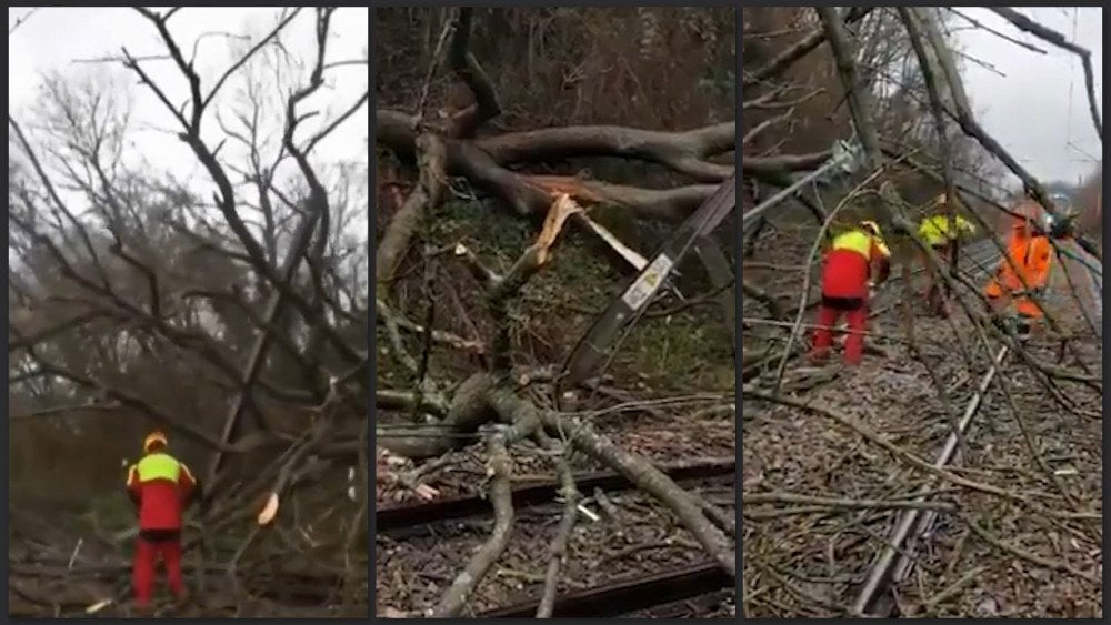 Tormenta Darragh, Francia - Fuertes vientos en Francia - Tormenta Darragh