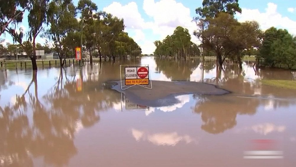 Záplavy v Austrálii, bouře Austrálie, dešťová bomba Austrálie