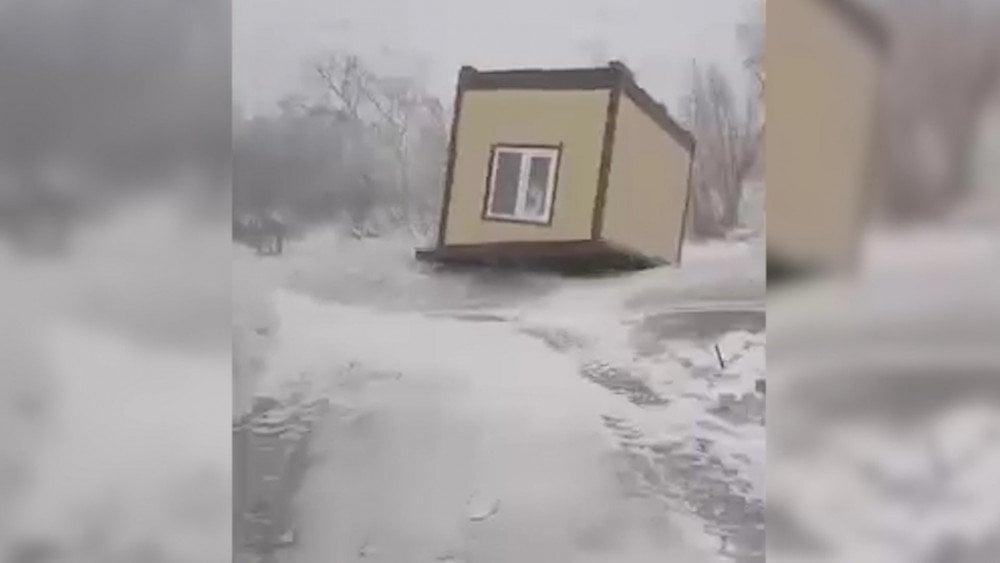 Vânturi puternice Rusia, vânt de uragan Kamchatka