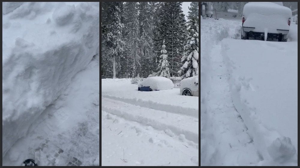 Chute de neige aux États-Unis, neige avec effet de lac, tempête de neige aux États-Unis