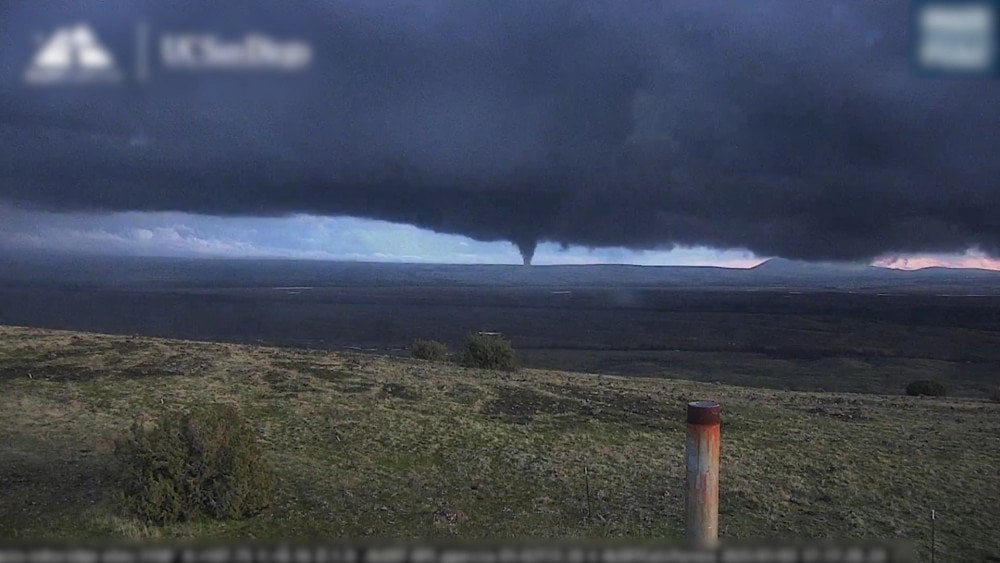 Tornado i USA, Storm i USA, Tornado i Californien