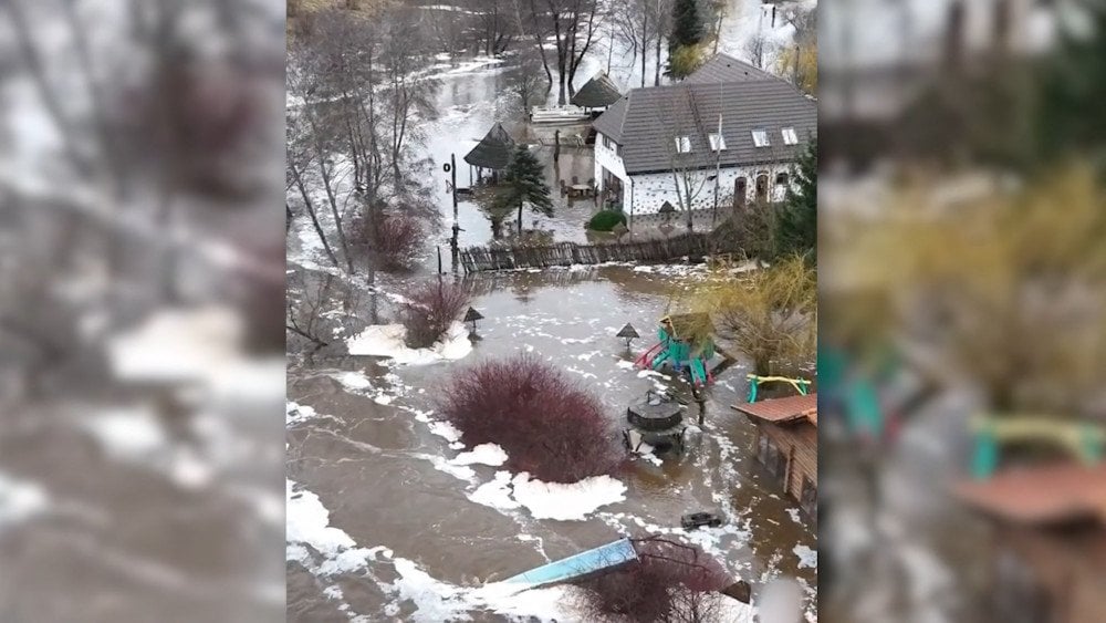 Inondations en Lituanie, pluies torrentielles en Lituanie, forte tempête en Lituanie