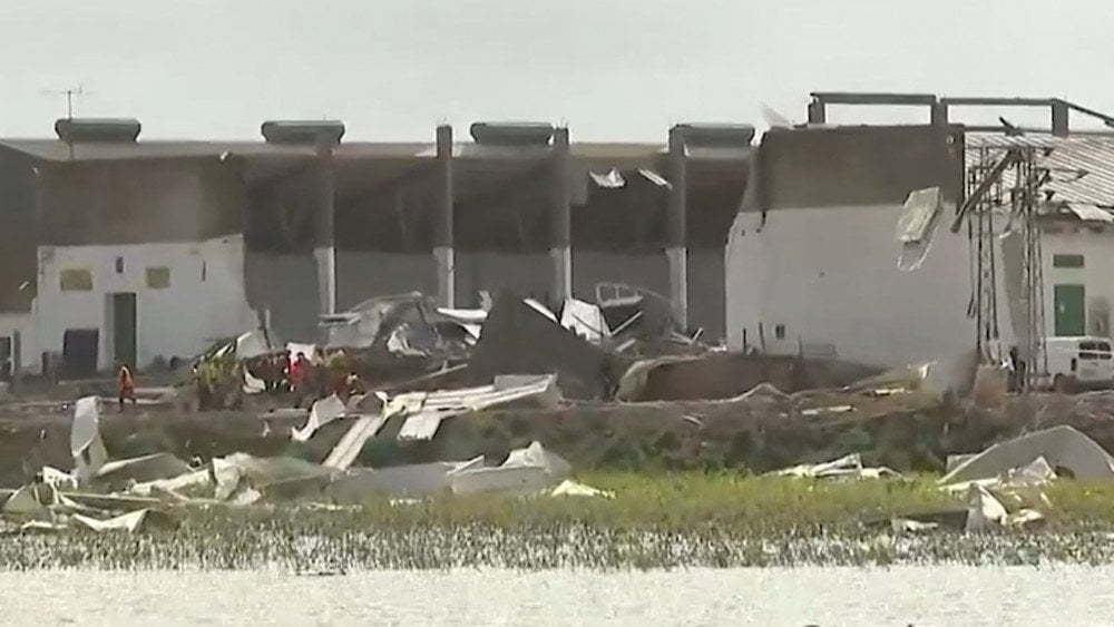 Storm Nuria in Spain, tornado in Spain, strong wind in Spain