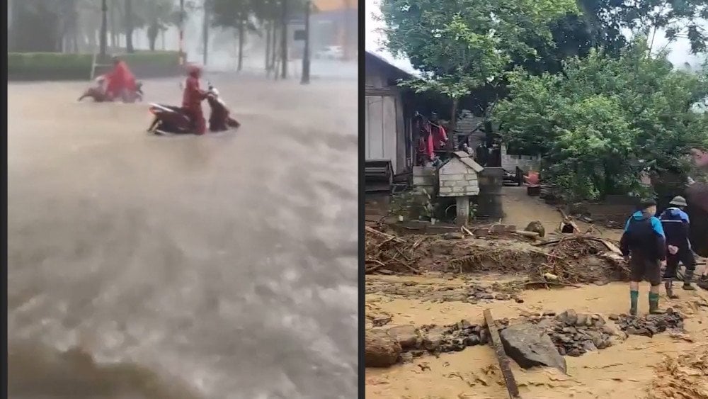 Flooding in Vietnam, heavy rain in Vietnam