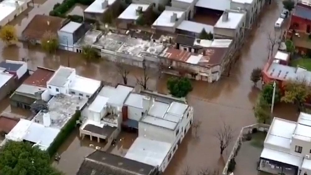 Flooding in Argentina, heavy rain in Argentina