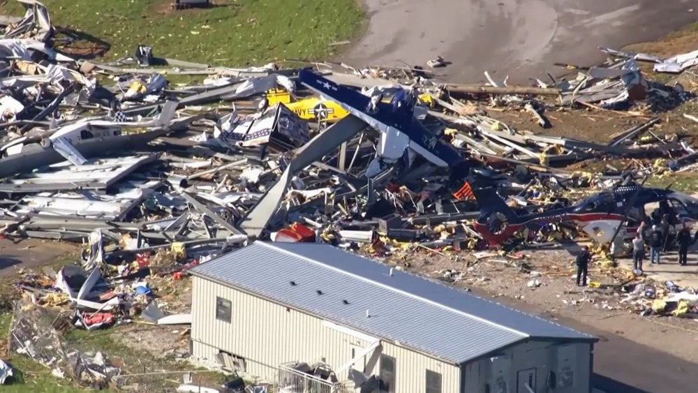 Tornado in the USA, tornado destruction in the USA