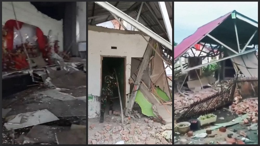 Earthquake in Indonesia, aftermath of the earthquake in Indonesia, earthquake on Sumatra Island