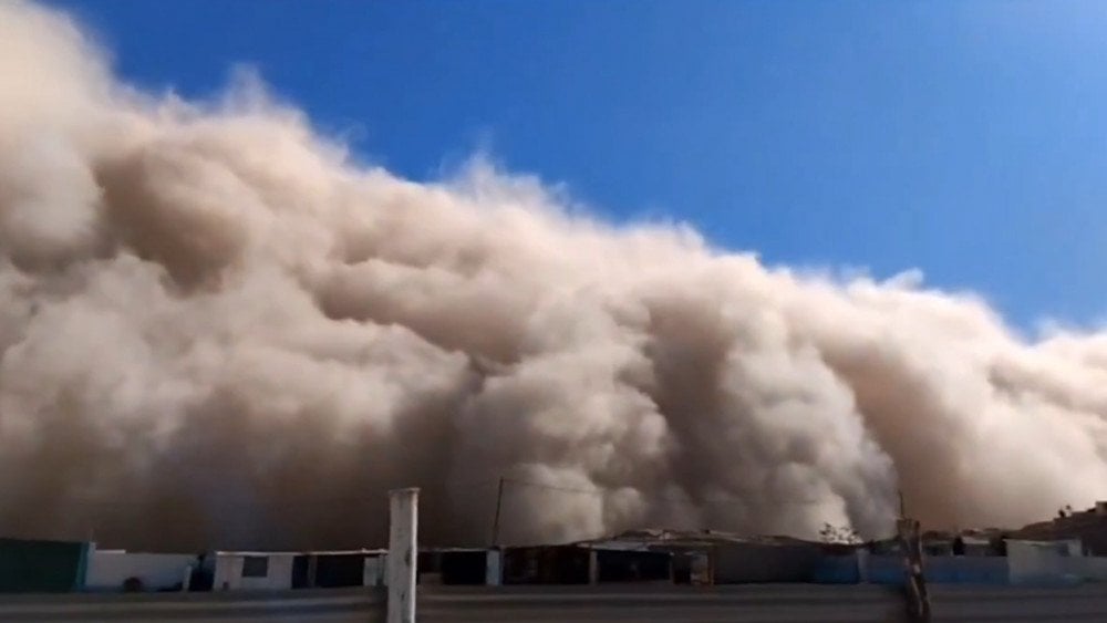 Sandstorm in Peru, tourism in Peru hit by sandstorm